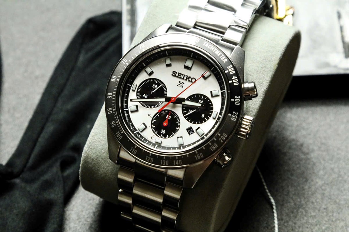 Seiko Panda SSC911P1 Prospex Speedtimer Solar Chronograph