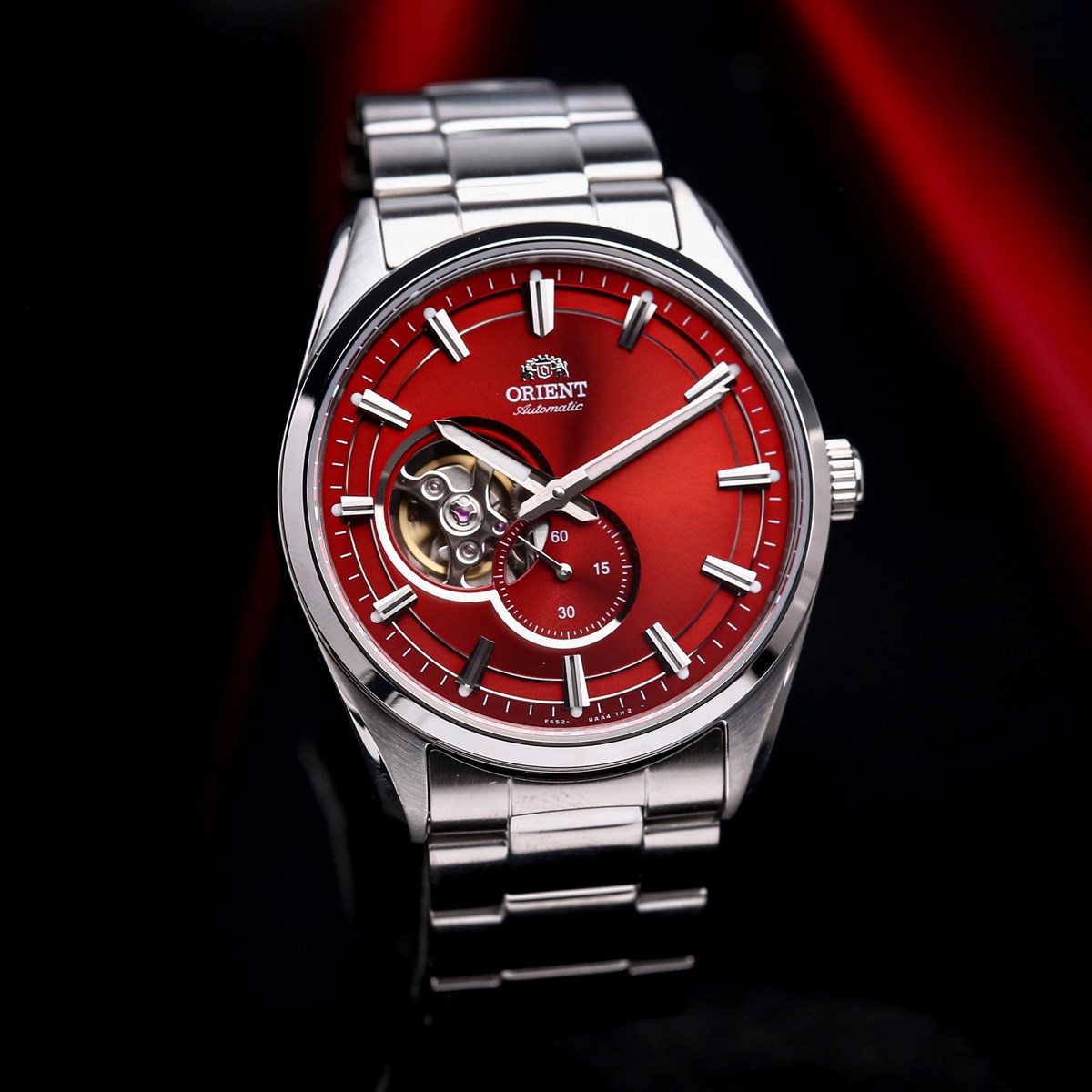 Đồng Hồ Nam Orient Automatic RA-AR0010R10B Contemporary semi Skeleton Red