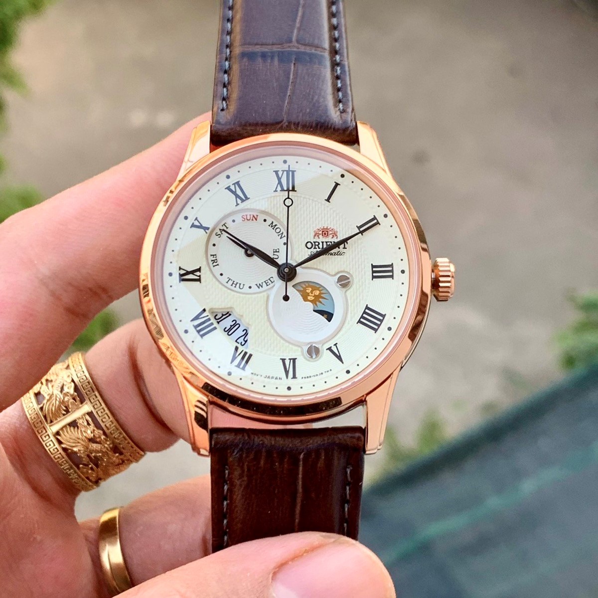 Orient Sun And Moon Gen 3 RA-AK0007S10B | Đồng hồ chính hãng | 