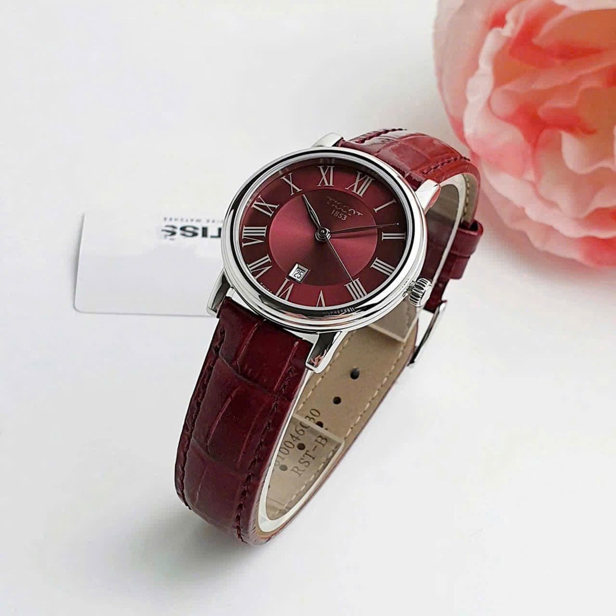 Tissot T122.210.16.373.00 đỏ rượu vang