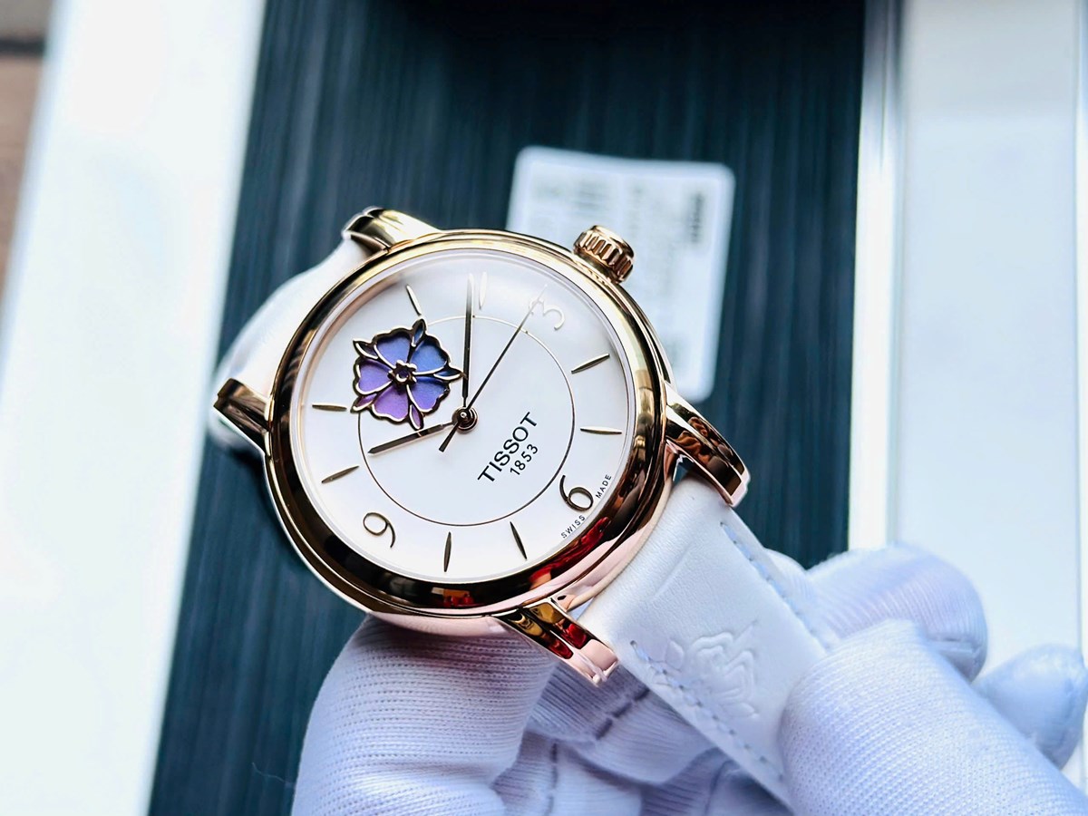Tissot Lady Heart Flower Powermatic 80 White Dial T050.207.37.017.05