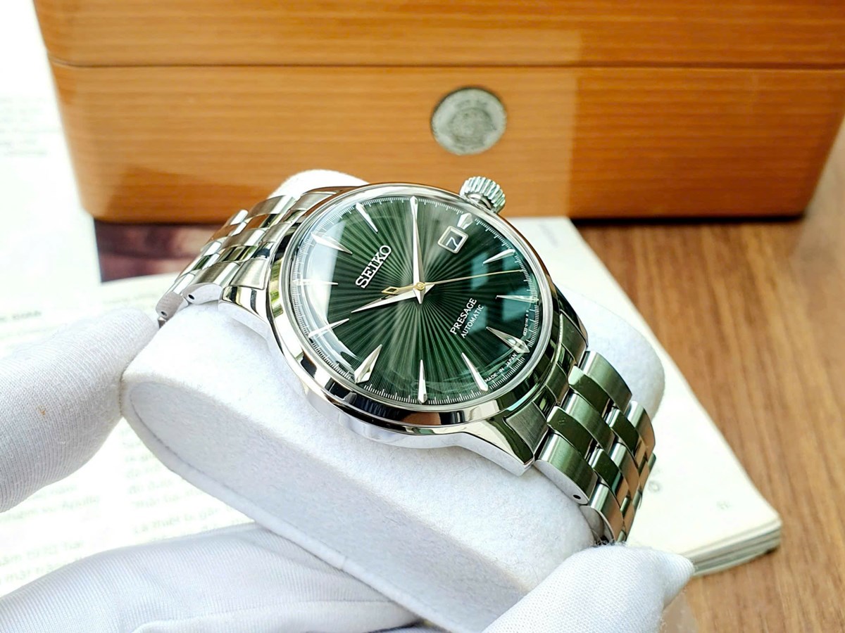 SEIKO PRESAGE COCKTAIL MOCKINGBIRD SRPE15J1