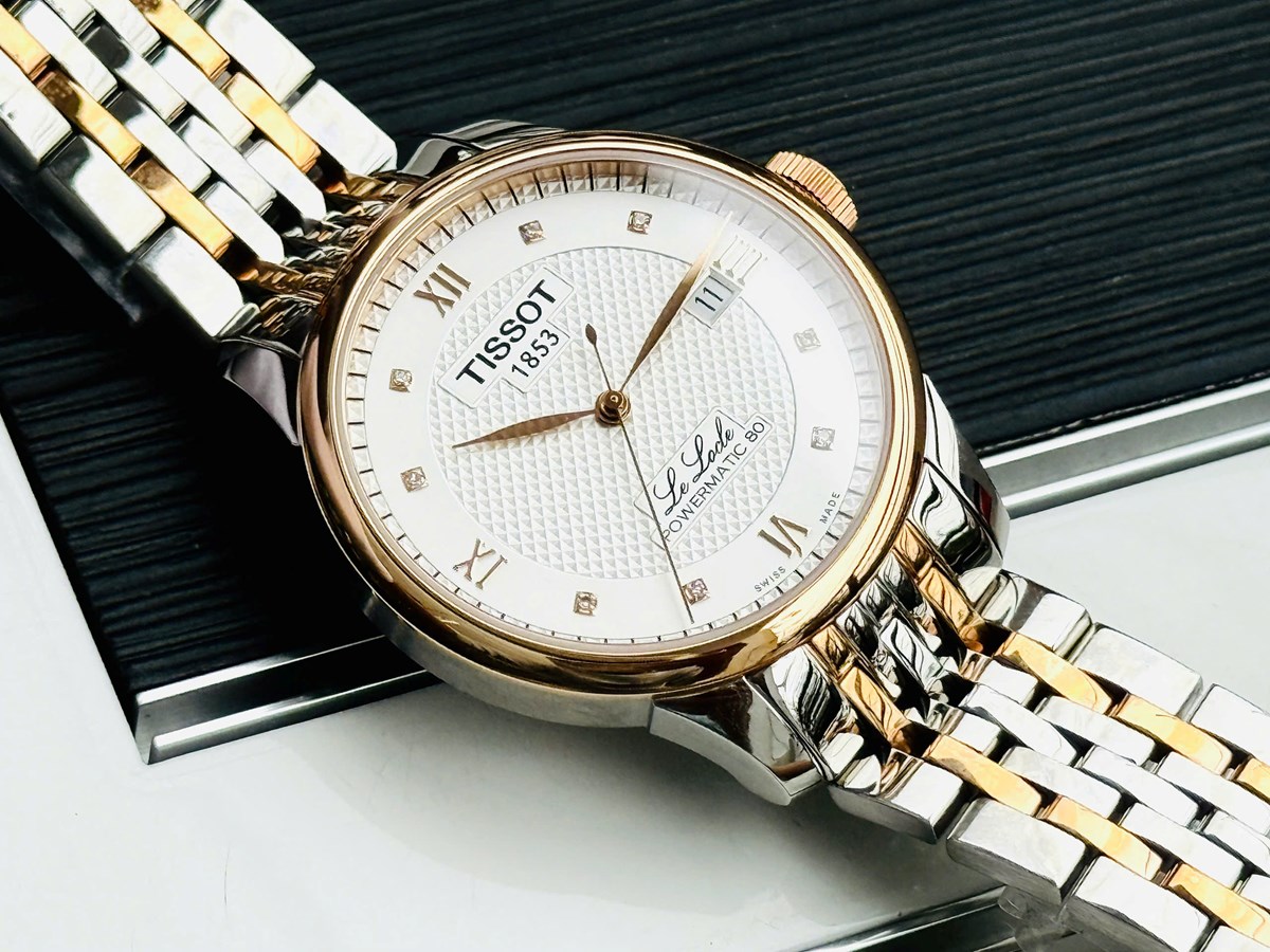 Tisssot Le Locle Diamond Demi Rose-gold T006.407.22.036.00