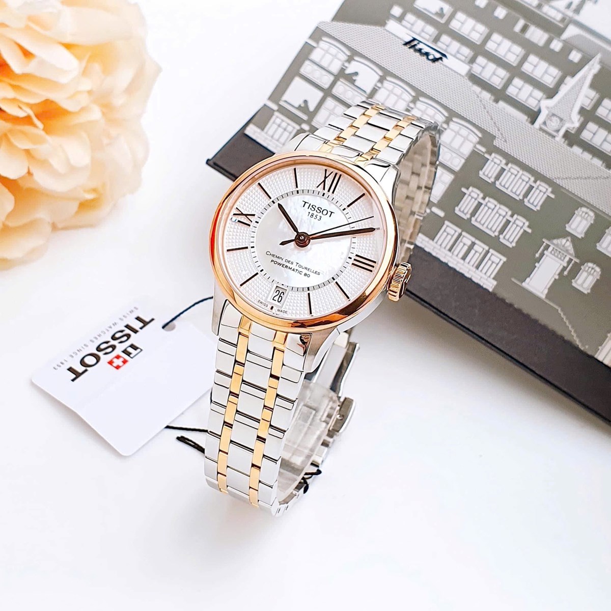  Tissot Chemin Des Tourelles Powermatic 80 Helvetic Pride  T099.207.22.118.01