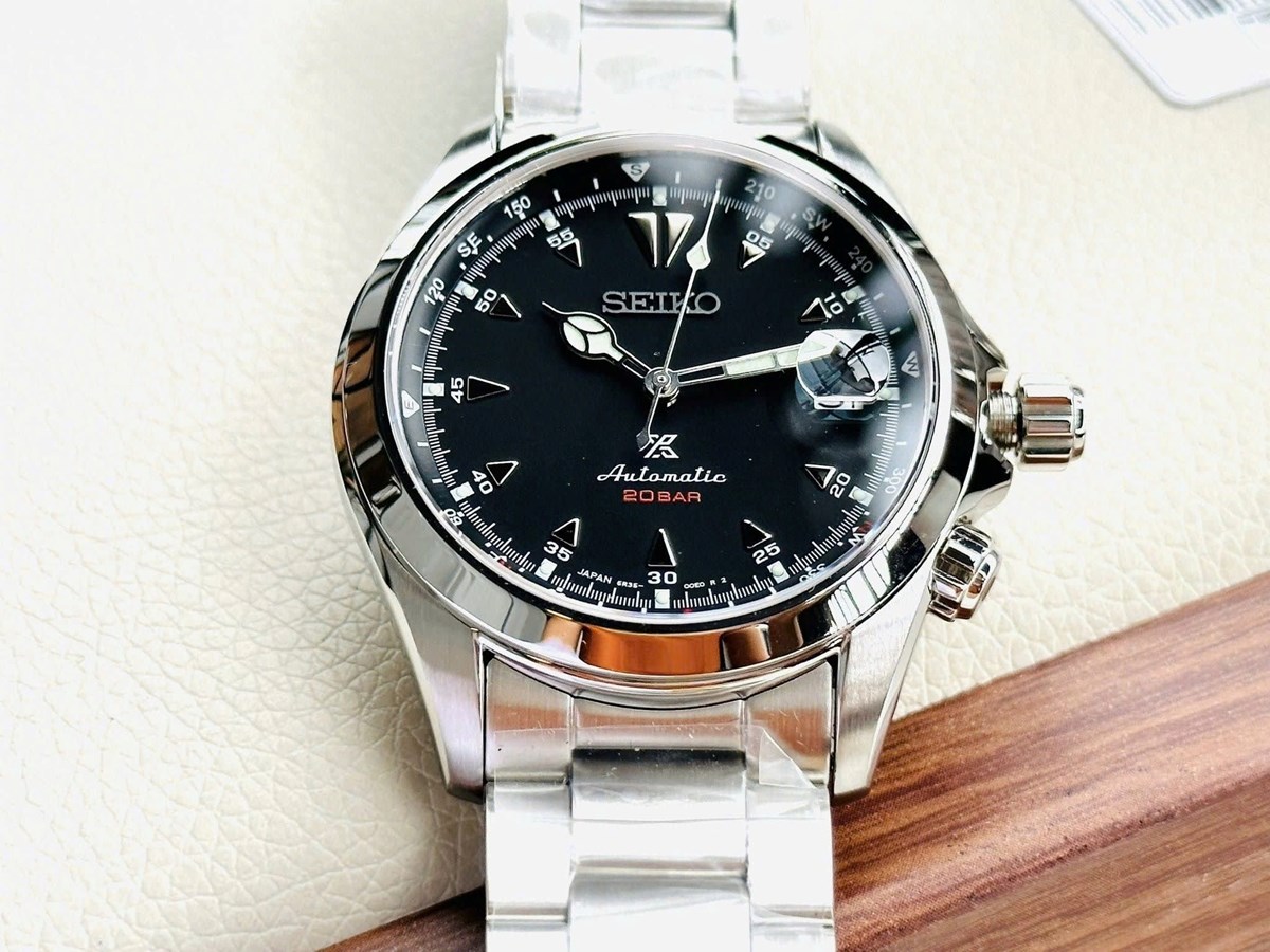 Seiko Automatic Prospex Alpinist Black Dial SPB117J1