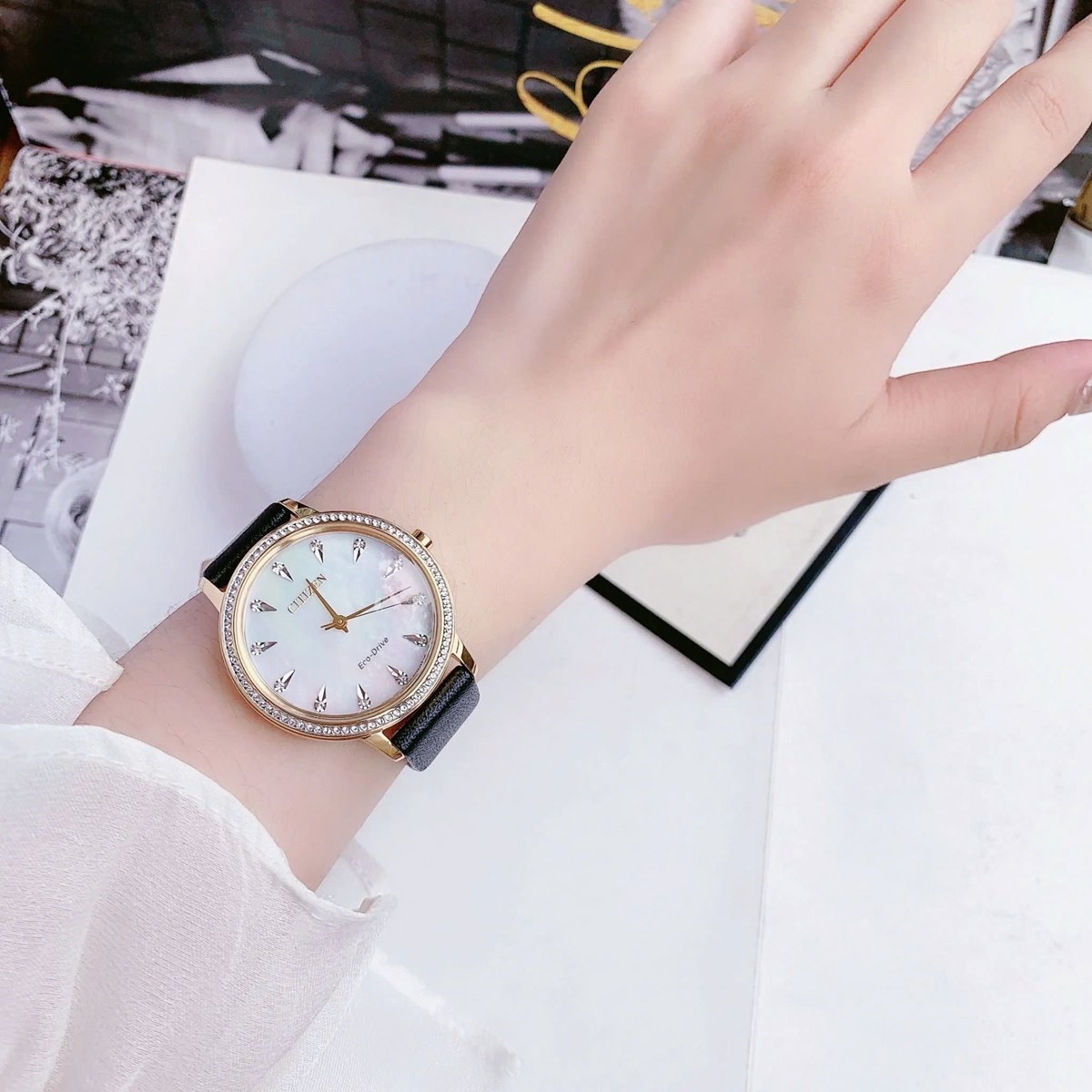 Citizen FE7042-07D Nữ Eco-Drive