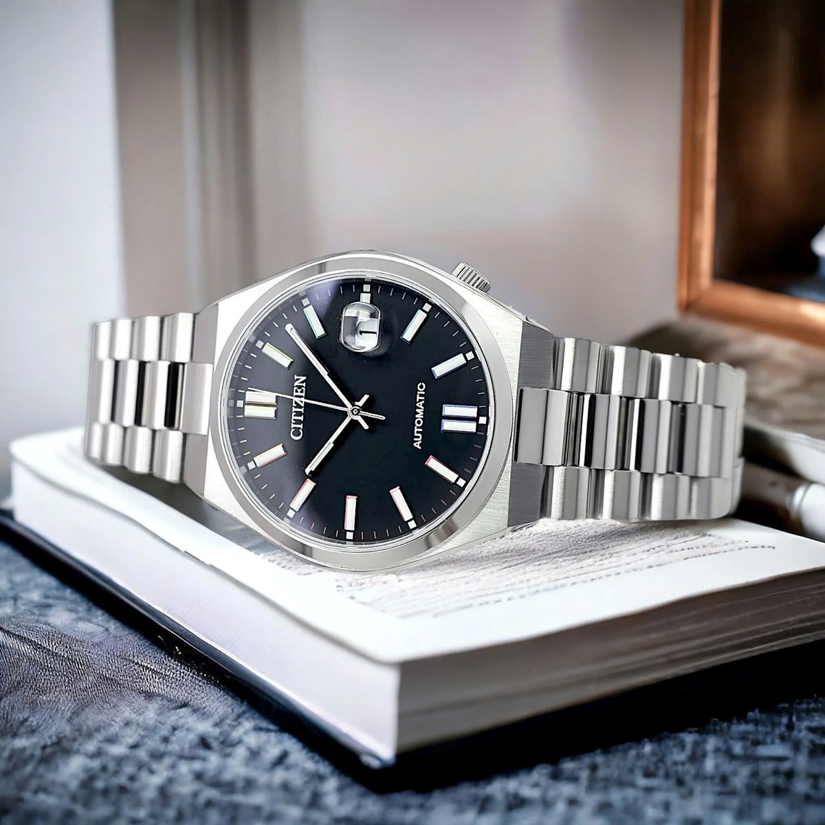  Cit.izen Automatic Tsuyosa President Saphire NJ0151-53E 