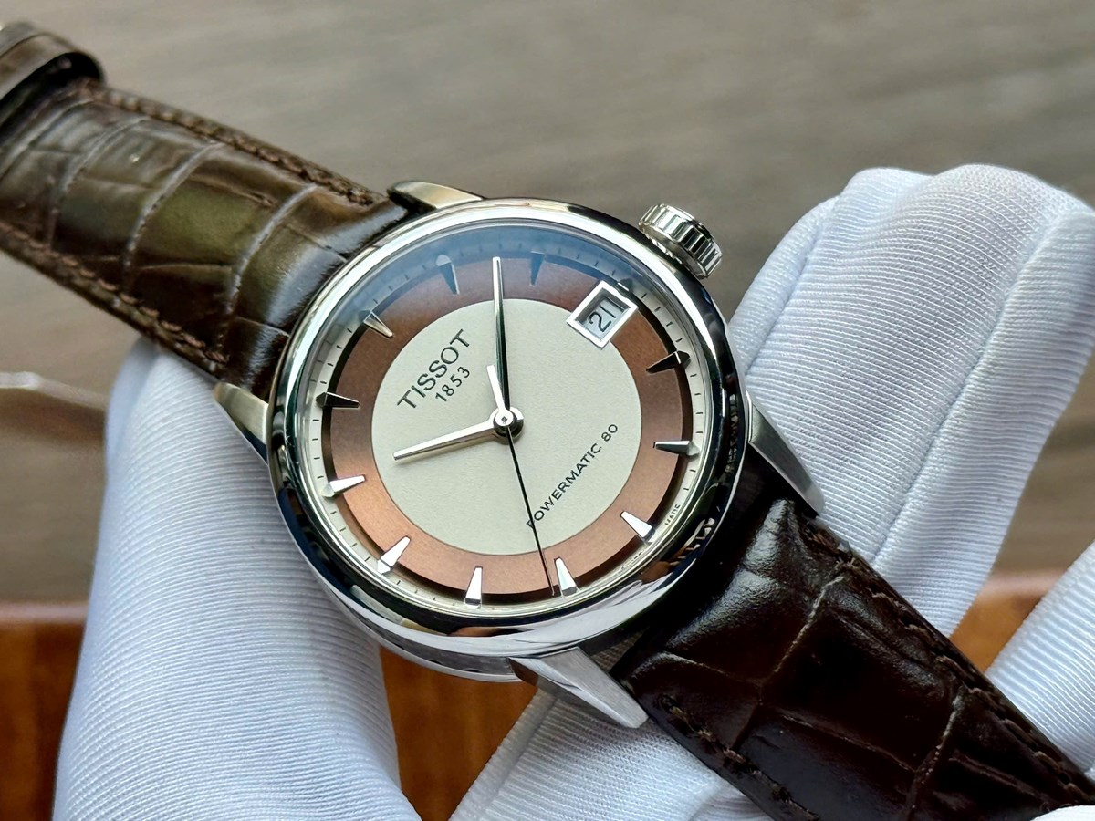 TIS.SOT Luxury Powermatic 80 Ivory Dial T086.207.16.261.00